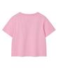 COVERNAT WOMAN [Covernat X Lemango] Women'S Graphic Crop T-Shirt Pink