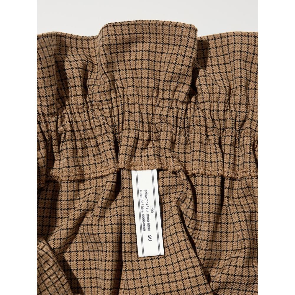 GU by Uniqlo Trench Check Skirt Rokh