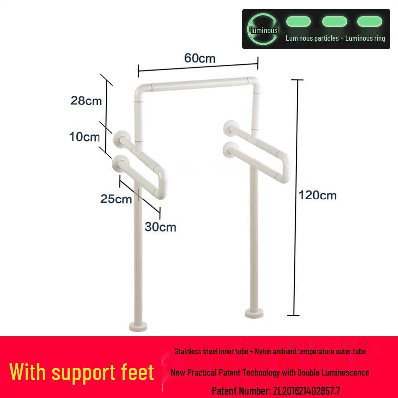 Morton Stainless Steel Urinal Safety Grab Bar
