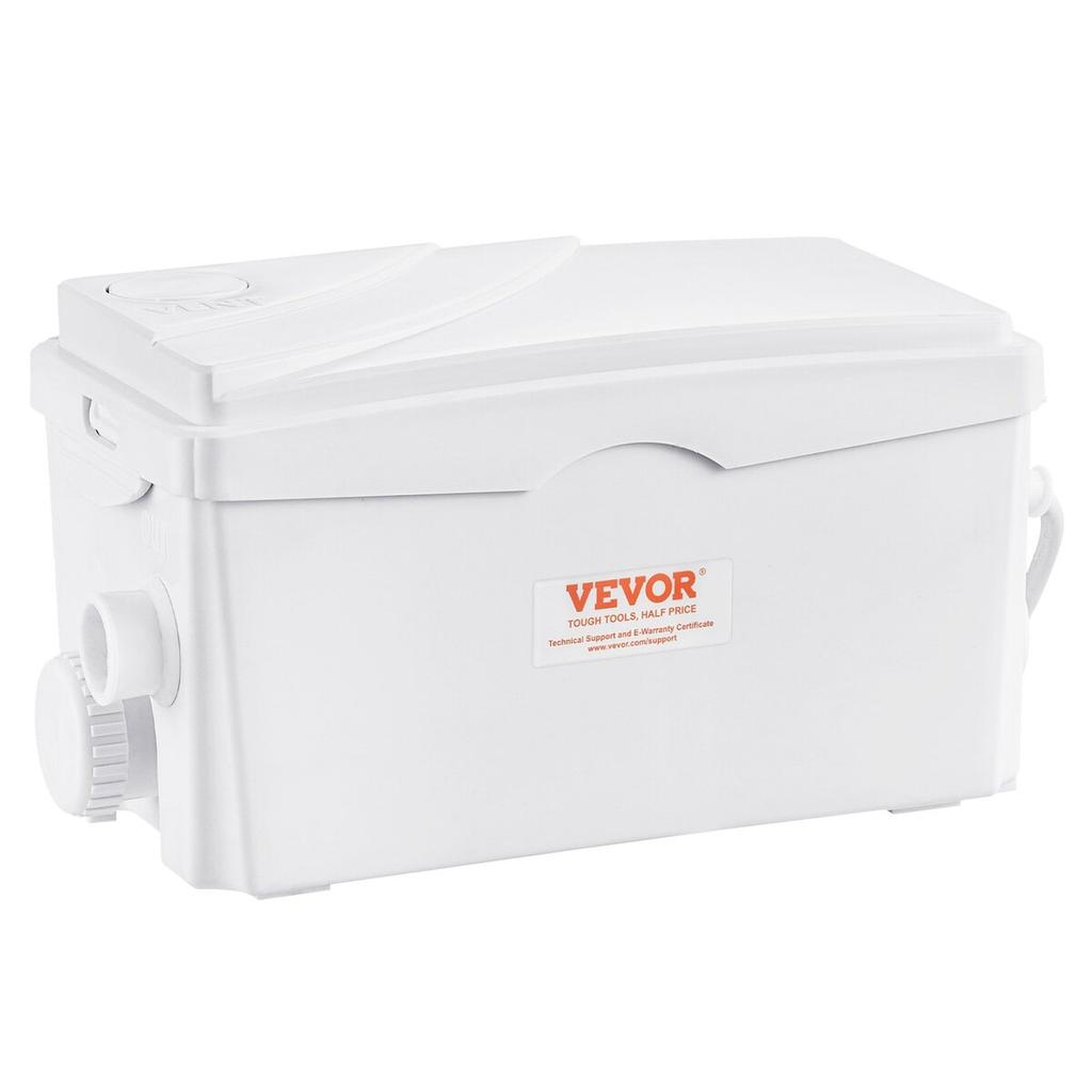 Zerkleinerer Abwasserpumpe Keller Zerkleinerer Pumpe 350 W, 6000 L/h Durchfluss, 7 M Förderhöhe, Abwasserpumpe Mit 3 Wassereinlässen Für Keller, Küche,