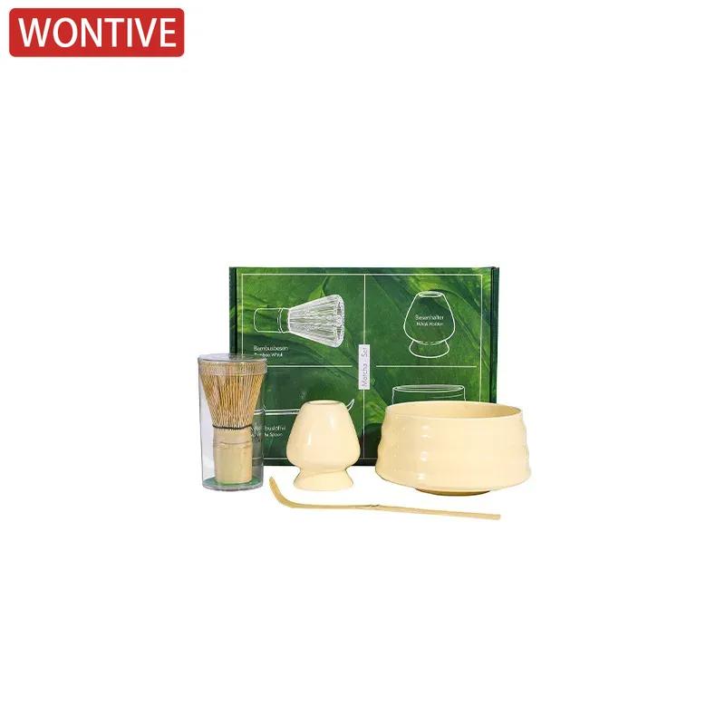 4/7pcs Japanese Style Tea Ceremony Tool Set Matcha Whisk Training Utensils Tea Brewing Kit Complete With Cleaning Grooming Tools
