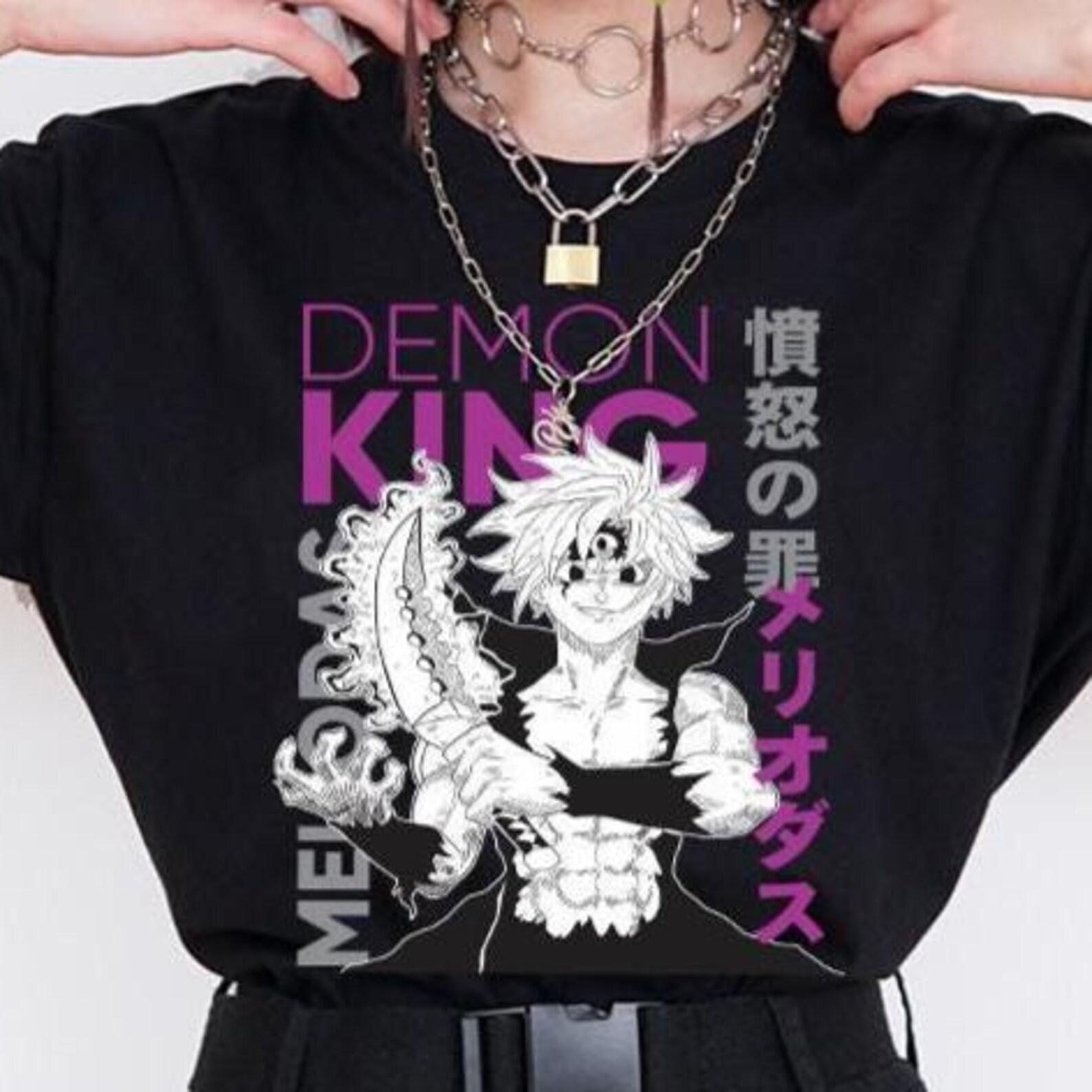 Meliodas T-Shirt – Seven Deadly Sins Anime Tee,Nanatsu No Taizai Shirt,Meliodas Sweater 3XL