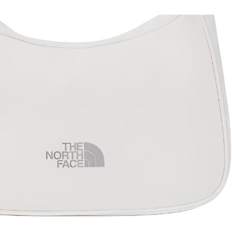The North Face Bonney 1.8L Front Logo Print Shoulder Bag Outdoor Unisex Shoulder Bag Cream-White NN2PQ08K