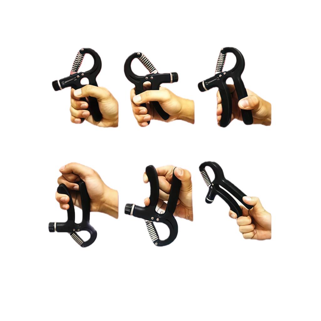 Durable And Safe 5-60Kg Electronic Counting Adjustable Grip For Rehabilitation Hand Muscle Strength Gym Wrist Strengthener Recovery Fitness