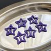10Pcs Girl Hairpin Versatile Star-Shaped BB Clips Macaron Color Small Hair Pins Stable Hold Hair Accessories