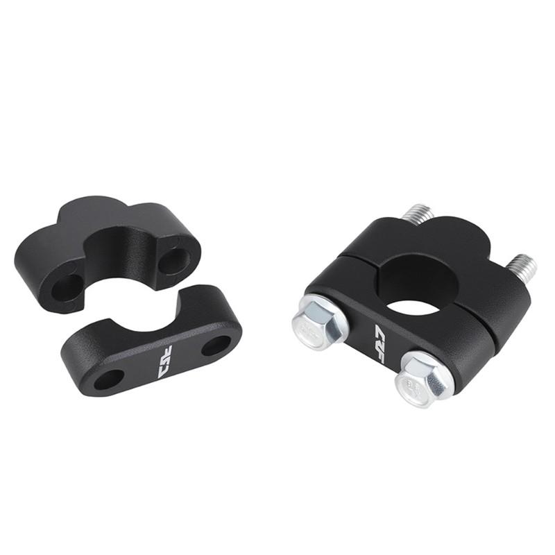 Handlebar Clamping System Handlebar Riser Mounting Handle Clamp For Honda CRF450RX CRF300L CRF250F Motorcycle Heightening Bar чёрный