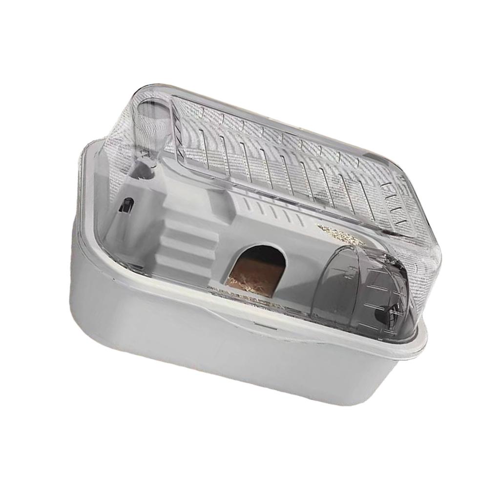 High Visibility Pet Cage Detachable Hamsters Cage with Quiet Wheel and Double Layer Design for Natural Rodents Behaviors