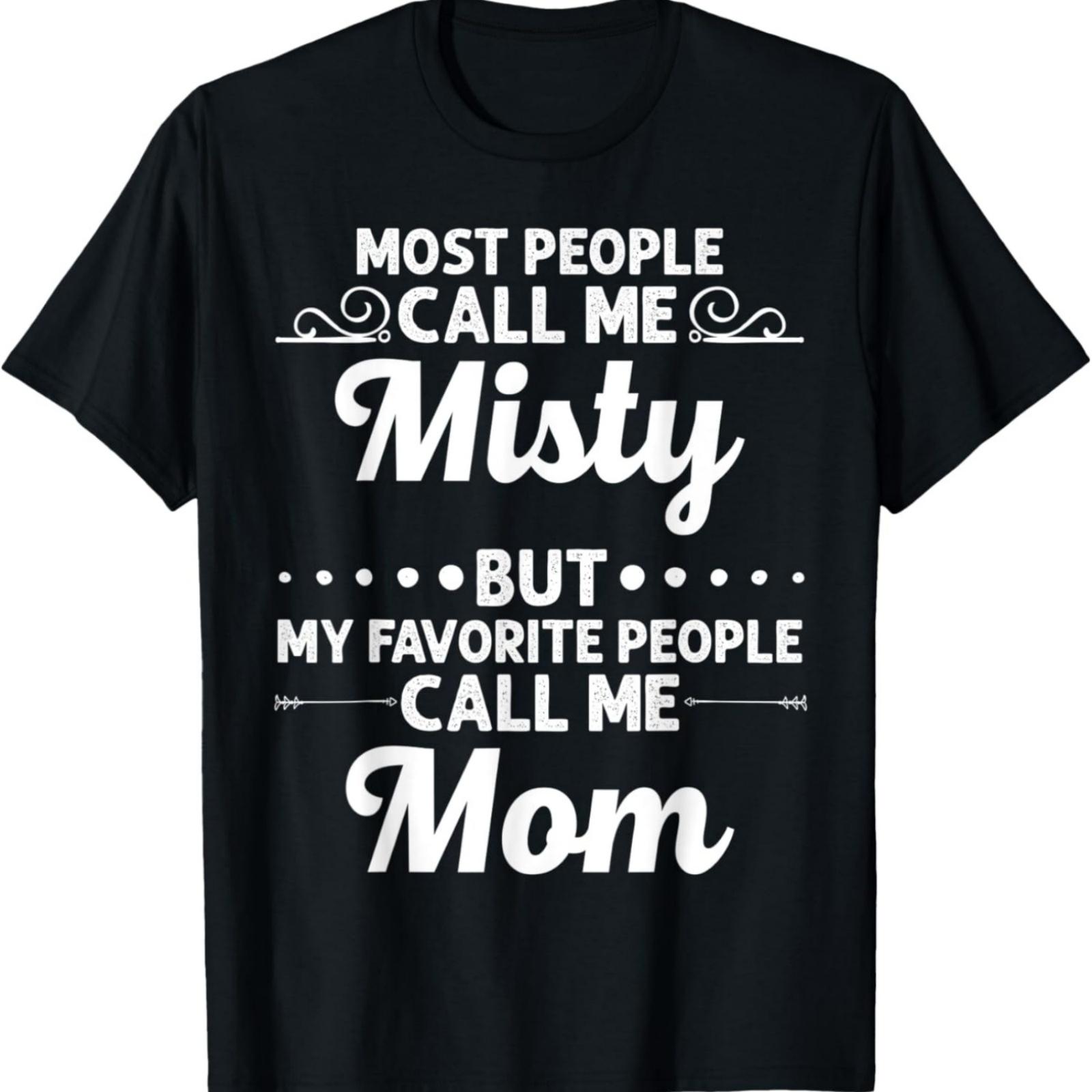 MISTY Gift Name Funny Mother s Day Personalized Women Mom T-Shirt XXXXXL разноцветный