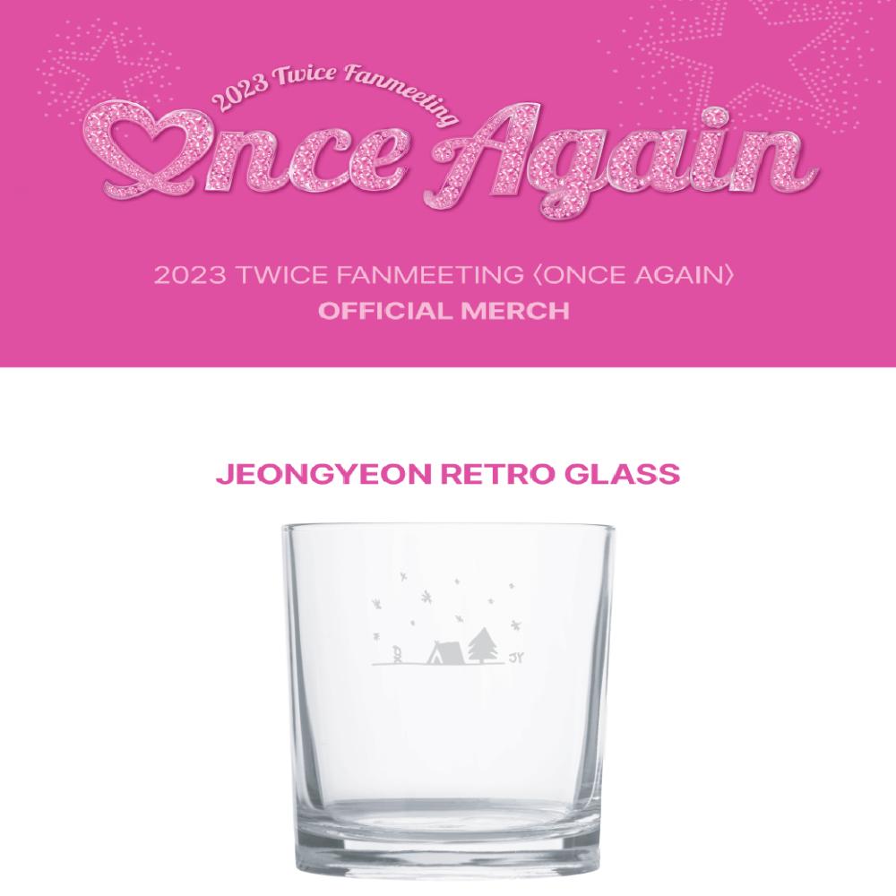 

Оформите предзаказ TWICE 2023 Fanmeeting Once Again JEONGYEON Retro Glass