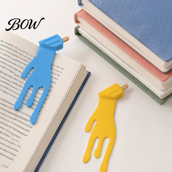 Three Dimensional Book Accessory 3D Printed Ice Cream Bookmark, Creative Melting Popsicle Non Deforming Page Marker, Reading for Students, Lovers
