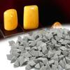 500g Professional Green Triangle Abrasive Media for Jewelry Polishing 4-12mm Triangle Beads for Tumbler/Vibration Machine Use