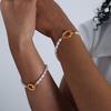 Freshwater Pearl Necklace Matching Bracelet For Women 18k Gold Plated Stainless Steel Ring Pendant Women's Necklaces Bracelets