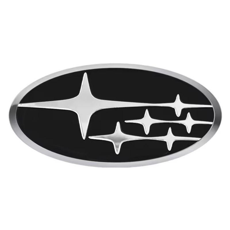 1pcs ABS Car Styling Steering Wheel Center Emblem Badge Sticker For Subaru Forester SG5 SH SJ Impreza XV Legacy Outback WRX STI Y15