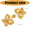 Traditional Style Sewing Trim for Apparel Finishing, Decorative Qipao Button Piece with Butterfly Shape for Dress Fronts