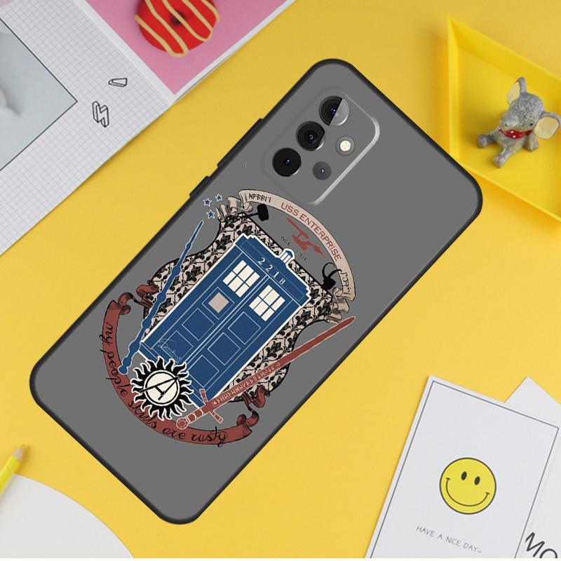 Supernatural TV Case For Samsung Galaxy A36 A16 A56 A06 A54 A34 A14 A13 A53 A12 A22 A32 A52 A35 A17 A15 A55