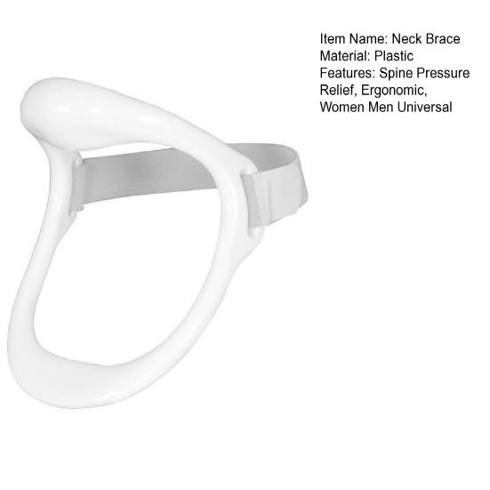Neck Brace Adjustable Neck Pain Spine Pressure Relief Ergonomic Neck Support Women Men Universal Cervical Posture Corrector