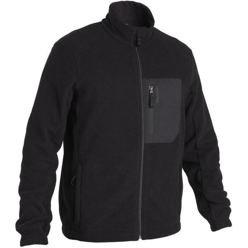 

Мужская однотонная куртка серии DECATHLON 500 на молнии со стойкой M чёрный