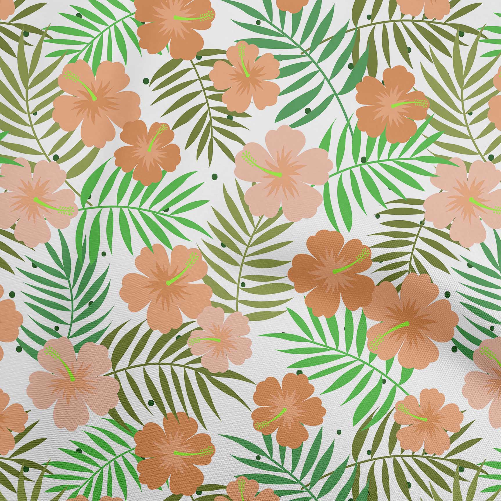 

oneOone Cotton Poplin Fuschia Pink Fabric Tropical Leaf Quilting Supplies Print Sewing Fabric By The Yard 42 Inch 42 Inch Wide - Viscose Chiffon білий