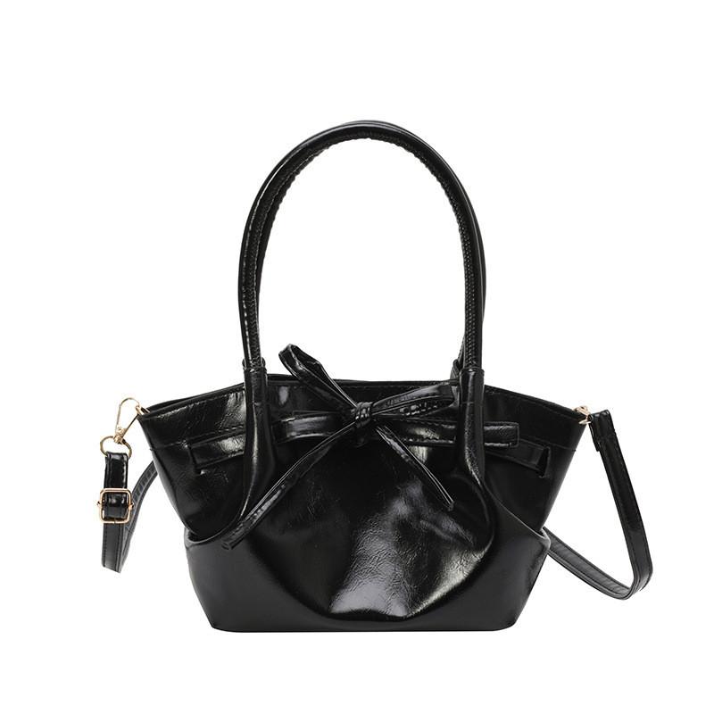 Handbag Trendy Single Shoulder Crossbody Bag With Bow Decoration For Daily Use