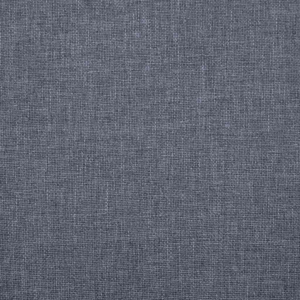 3 Seater Fabric Sofa In Dark Grey
