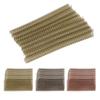 100Pcs Double Loop Wire Binding Spine 100 Sheet Capacity 3:1 Pitch 34 Loop 12.7mm Diameter Set Kit F