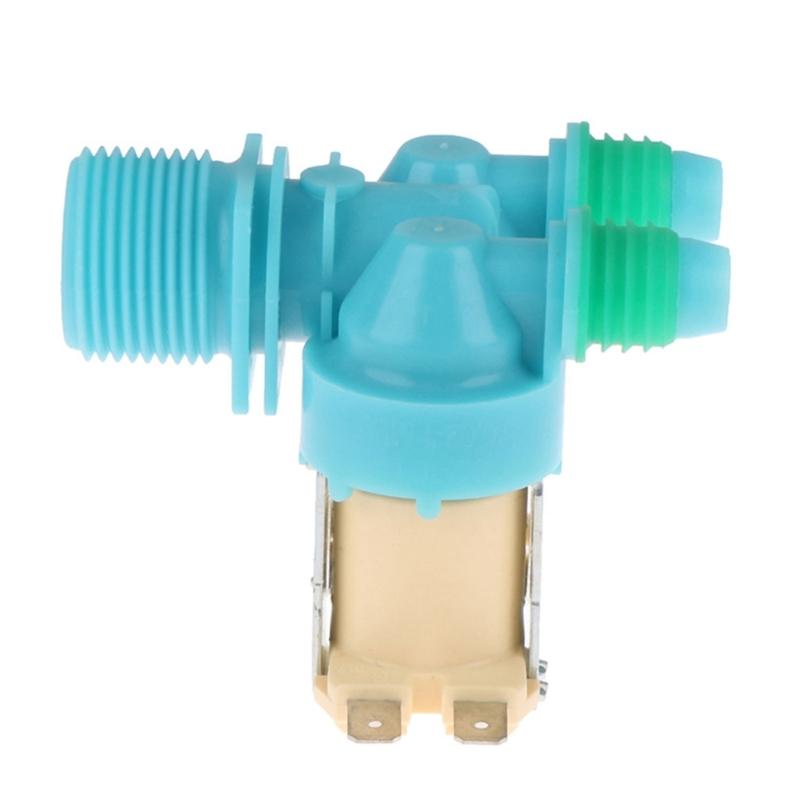 Plastic Double Head Water Inlet Valves for Efficient Laundry Use Washing Machine Solenoid Valves Washer Accessories