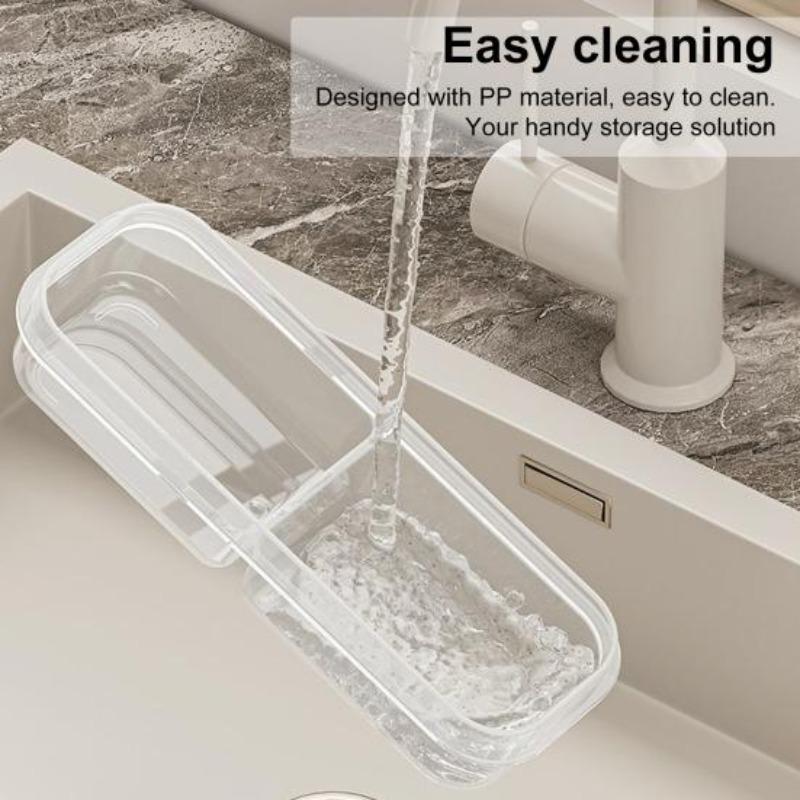 1/3/5Pcs Food Fruit Storage Box Multiple Compartments BPA Free Transparent Design Portable Refrigerator Freezer Organizer