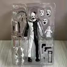 

NECA Figure Art The Clown Figure Damien Leone s Terrifier Figurine Action Figure Model Toys Joint Movable Doll Toys Gifts In Stock