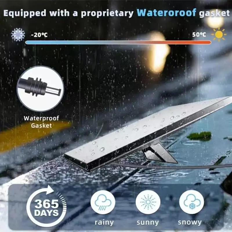 For Starlink Charger USB Type C Cigarrete Lighter Car Charger 12V-24V Vehicles 2M Digital Voltmeter Waterproof Extension Cable