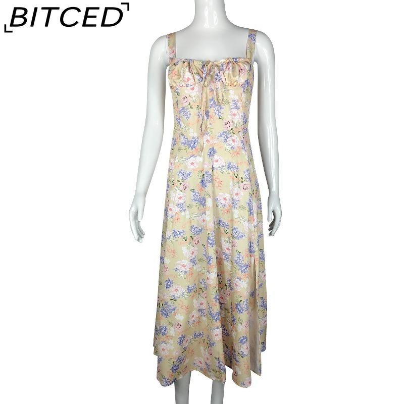 BITCED Summer-inspired Chic and Sophisticated Strapless Dress for Women