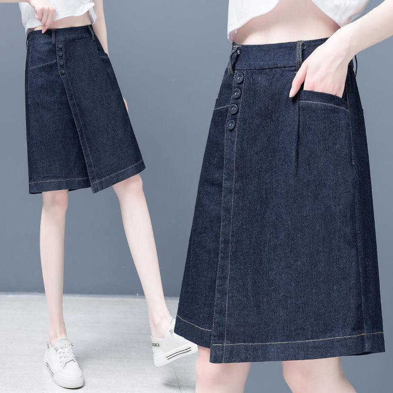Women's High-Waisted Loose Denim Shorts: Trendy Summer Fashion