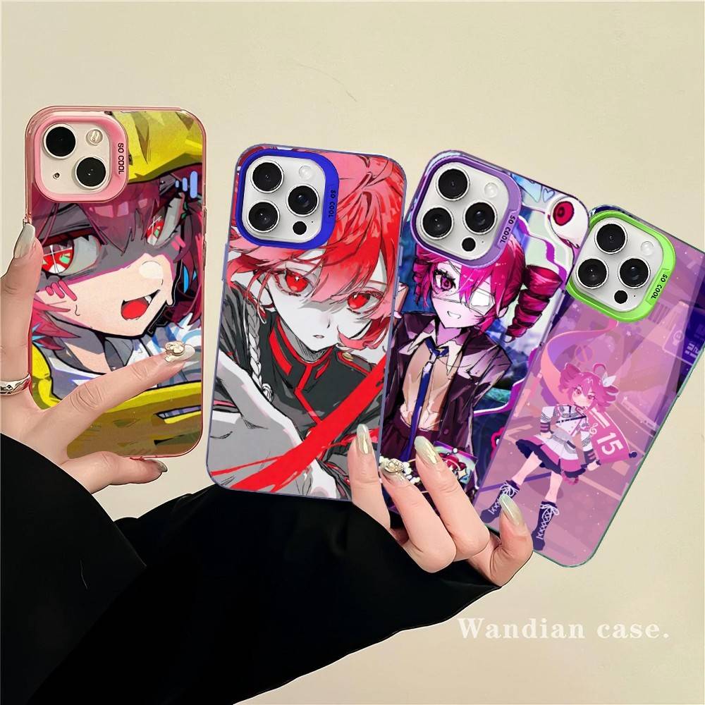 Vocaloid Kasane Teto Girl Phone Case For IPhone 16 15 14 13 12 11 Pro Max 17 Plus Colorful Cover