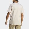 Adidas Essentials Letter Logo Print Crew Neck Short Sleeve T-Shirt Men Tops Coffee IC9356