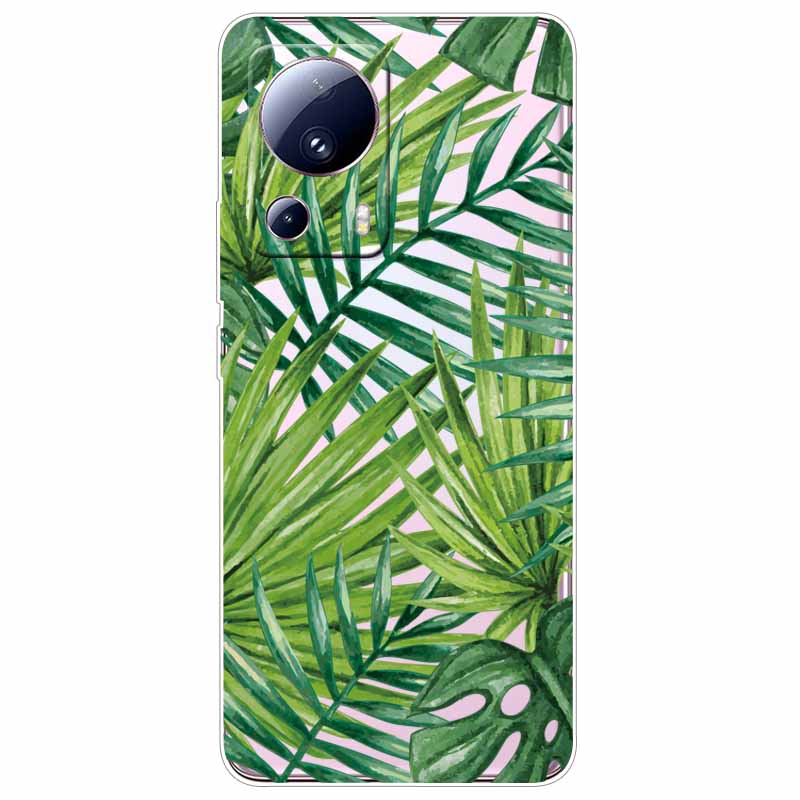 For Xiaomi 13 Lite 5G Case 13Lite Clear TPU Soft Lovely Cats Silicone Print Cover for Xiaomi Mi 13 Lite Transparent Xiaomi13Lite