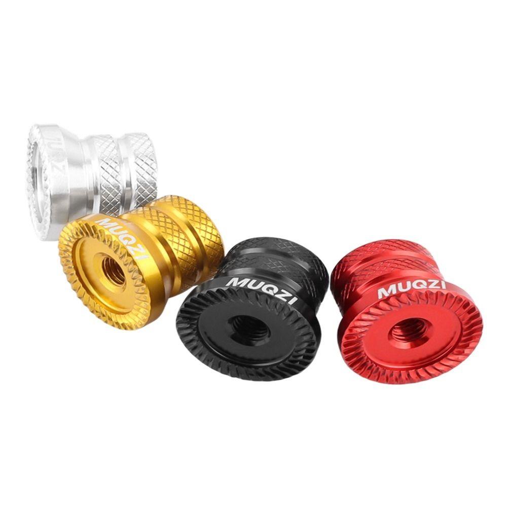

1 Pair High Strength Bicycle Axle Nut Aluminium Zinc Zinc Alloy Quick Release Lever Nut Hub Riding Tool