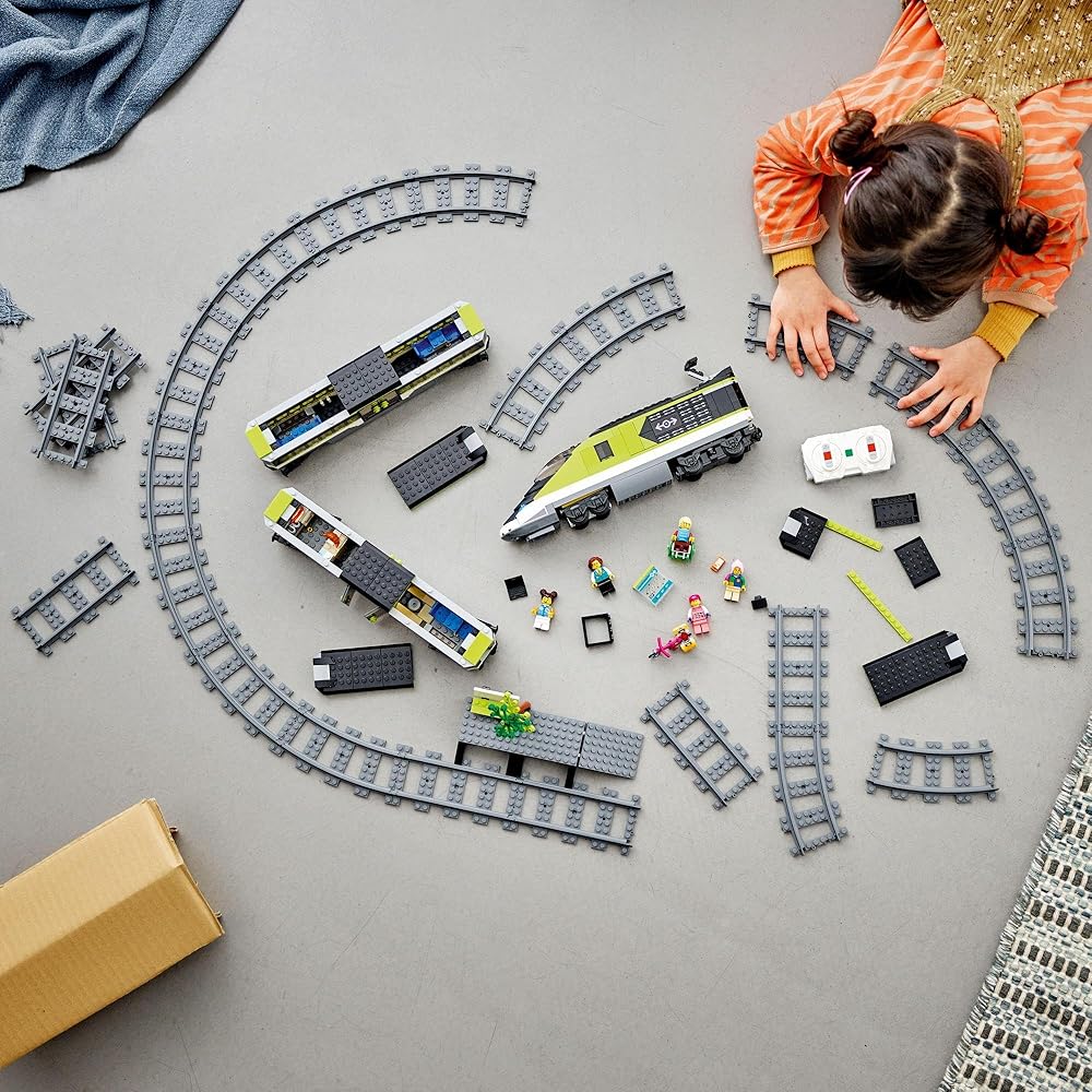 LEGO City City Express Train Set 60337 Building Blocks Toy for Kids Ages 7-9