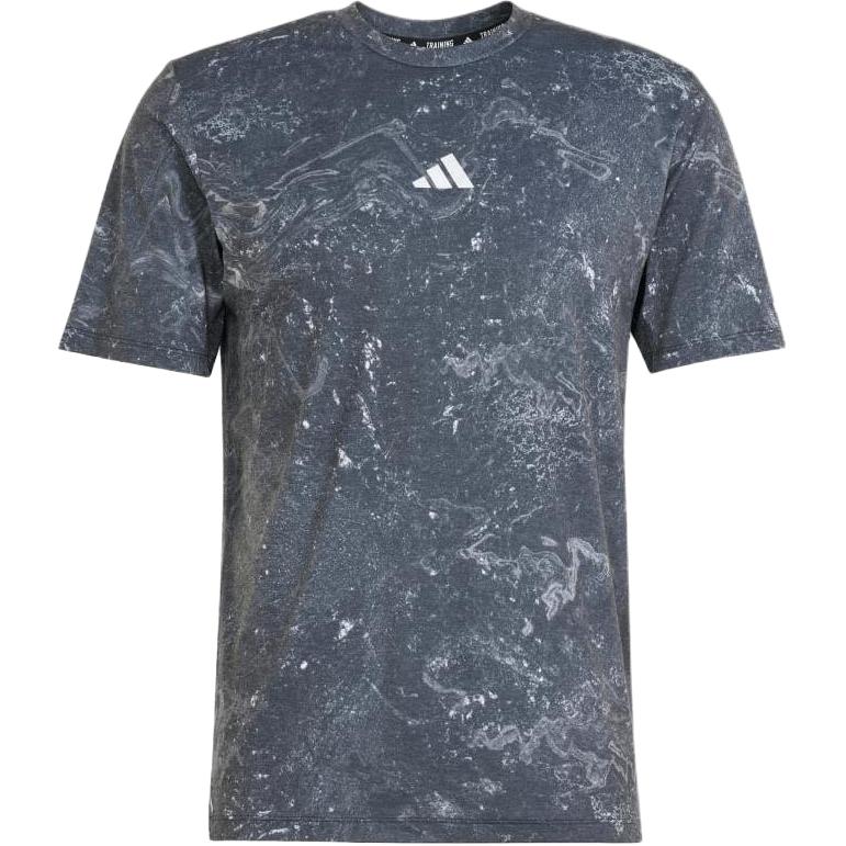 

Adidas Футболка Power Workout черная/белая мужская уличная одежда IK9685 M