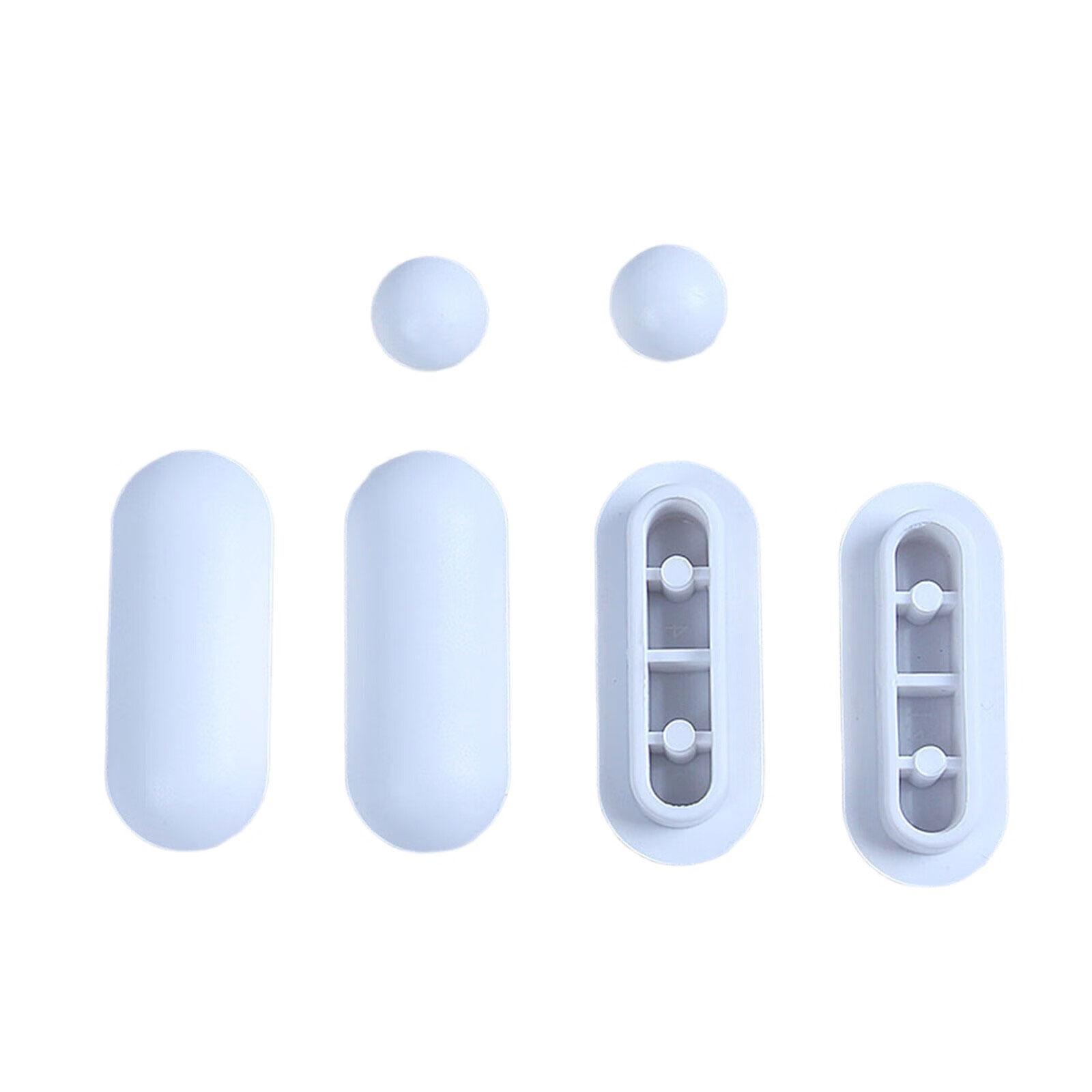 

Комплекты бамперов для унитаза Противоскользящая прокладка бампера для унитаза Подушки для унитаза Чехол для амортизации и защиты белый