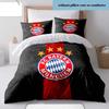 Bayern Munich Football Club Printed Duvet Cover Pillowcase Set