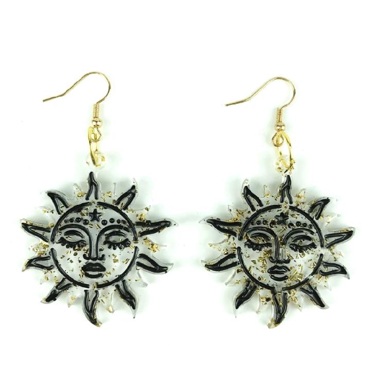 Resin Jewelry Molds Silicone Mold for Epoxy Resin Earring Making Supplies Resin Keychain Mold DIY Jewelry Silicone Mould