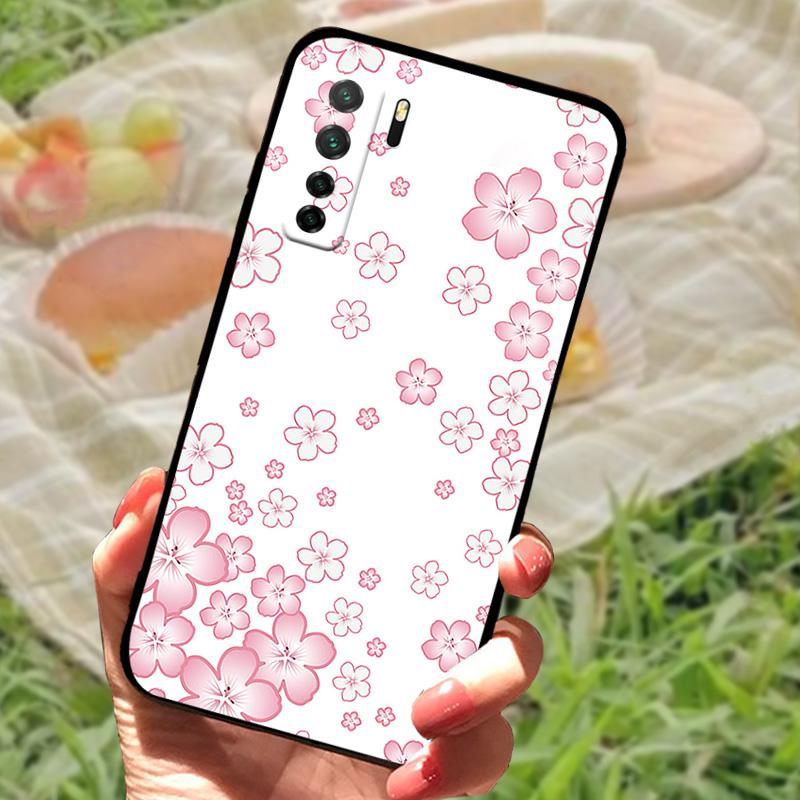 For Huawei Nova 7 SE Case P40 Lite 5G Back Cover Beautiful Fashion Phone Bumper Russia Version For Huawei Honor 30S Fundas Coque