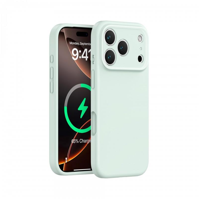 Liquid Silicone Magnetic Phone Case IPhone 17 Pro Max Full Coverage With Precise Cutouts Soft TPU Buttons