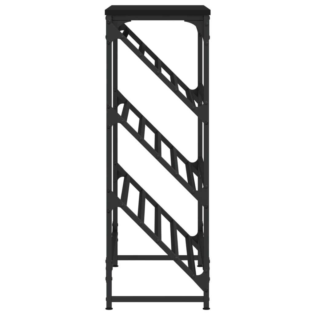 Vidaxl Stojak Na Buty, Czarny, 90X30X85 Cm, Materiał Drewnopochodny