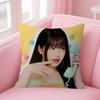 Korean idol Jang beauty W-wonyoung   Pillow Anime Pillow Sofa Bed Head Pillow Cover Cushion Cover 45x45 cm Fashion