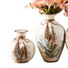 Ceramic Flower Vase Set Floral Arrangement Boho Unique Display Plant Holder for Home Bookshelf