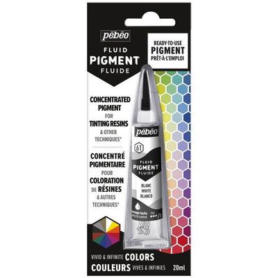 Resin Colorant - PEBEO - 20 Ml - Liquid Pigment - White Color - Ready-to-use