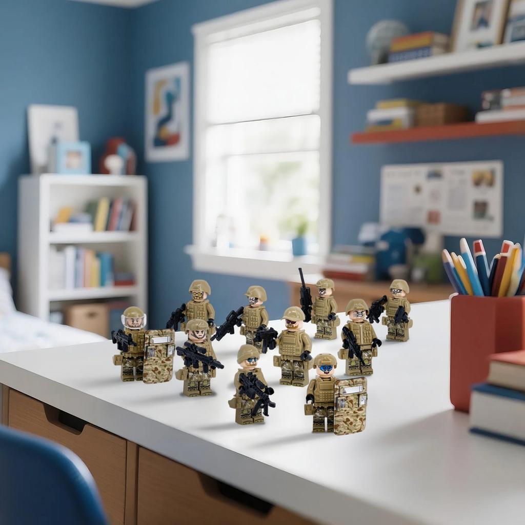 12PC Children's Building Block Figurines Are The Best Gifts For Kids