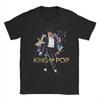 Michael Jackson Pop Art T-Shirt  Novelty T Shirts Short Sleeve Streetwear Tshirt Summer Cotton Plus Size Top Tees