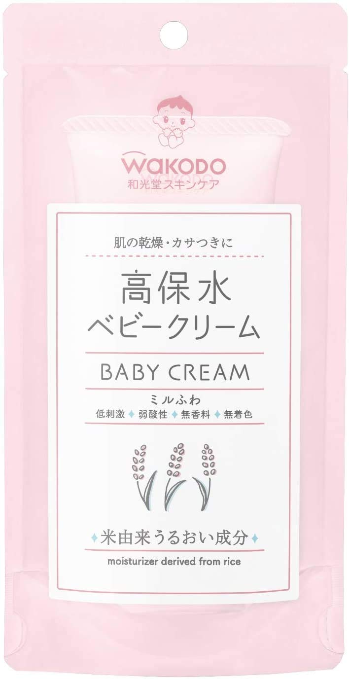 

WAKODO Milfuwa Детский крем для лица и тела с высоким уровнем увлажнения 70 г [Оптовая покупка] [x2 пакета]