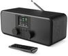 Majority Rostock Radio Alarm Clock (DAB+ Bluetooth) Radio Black